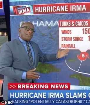 NBC’s Al Roker warns viewers about Hurricane Irma. (NBC)